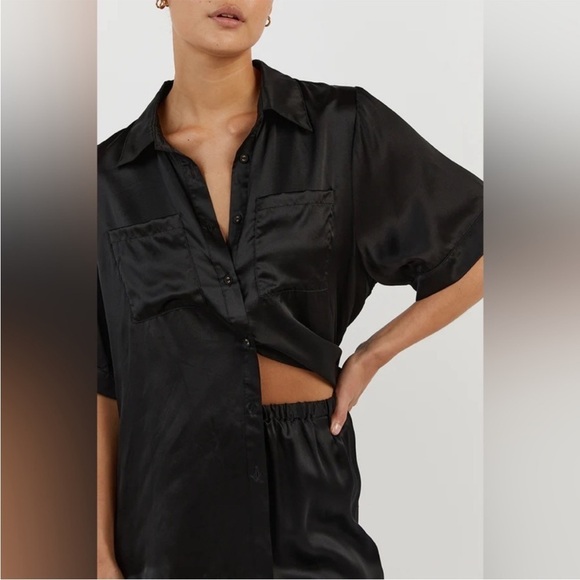 NWT DISSH EVANS SILK VACATION SHIRT 4 - Picture 5 of 6